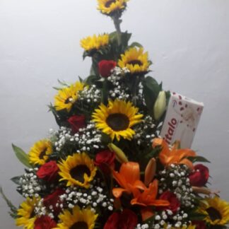 Arreglo de girasoles Tunja 